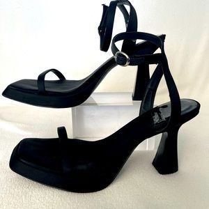 JEFFREY CAMPBELL SATIN HEELS